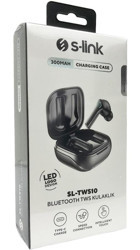 S-Link Sl-Tws10 Kulak İçi Kablosuz Bluetooth Kulaklık Siyah