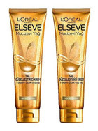 L'oréal Paris Elseve Mucizevi Yağ Canlandırıcı Parlaklık Veren Çiçek Özü Kadın Saç Kremi 2 x 150 ml