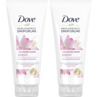 Dove Canlandırıcı Lotus Çiçeği Pirinç Suyu Özü Saç Kremi 2 x 170 ml