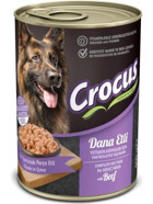 Crocus Dana Etli Yetişkin Yaş Köpek Maması 400 gr 12'li