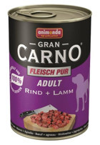 Animonda Gran Carno Kuzu-Sığır Etli Yetişkin Yaş Köpek Maması 400 gr