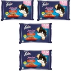 Felix Sığır Eti-Tavuk Yavru Yaş Kedi Maması 16x85 gr