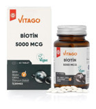 Vitago Premium Biotin 5000 Mcg 60 Tablet