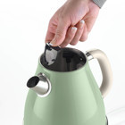 Ariete Vintage 2868 Çelik 1 lt 1630 W Işıklı Vintage Yeşil Kettle