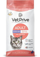 Vet Prive Somonlu Kısırlaştırılmış Yetişkin Kuru Kedi Maması 10 kg
