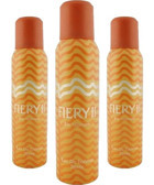 Akat Fiery Exclusive Sprey Kadın Deodorant 3x150 ml