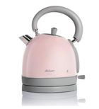 Arzum AR3048 Estilo Çelik 1.8 lt 2200 W Işıklı Retro Pembe Kettle