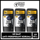 Nivea Black&White Invisible Original Roll-On Erkek Deodorant 3x50 ml