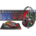 Everest Kmk-91 ECO Işıklı Ergonomik Siyah Kablolu Klavye Mouse Seti