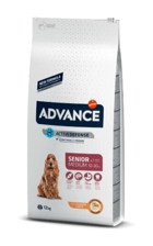 Advance Senior Medium Tavuklu Orta Irk Yaşlı Kuru Köpek Maması 12 kg