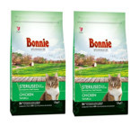 Bonnie Sterilised Tavuklu Yetişkin Kuru Kedi Maması 2x1.5 kg