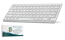 Hadron HDX2501 Kablosuz Bluetooth Mini Q Klavye Beyaz