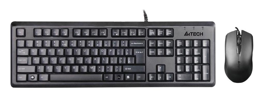 A4Tech KR-9276 Kablolu Standart Klavye Mouse Seti