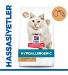 Hill's Hypoallergenic Yumurta ve Larva Proteinli Yetişkin Kuru Kedi Maması 1.5 kg