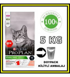 Purina Pro Plan Sterilised Somonlu Kısırlaştırılmış Yetişkin Açık Kuru Kedi Maması 5 kg