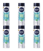 Nivea Cool Kick Fresh Sprey Erkek Deodorant 6x150 ml