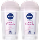 Nivea Pearl&Beauty Stick Kadın Deodorant 2x40 ml
