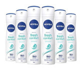 Nivea Fresh Comfort Sprey Kadın Deodorant 6x150 ml