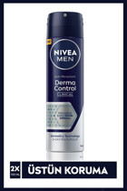 Nivea Derma Control Clinical Antiperspirant Sprey Erkek Deodorant 150 ml
