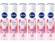 Nivea Fresh Cherry Sprey Kadın Deodorant 6x150 ml