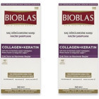 Bioblas Collagen + Keratin Dökülme Karşıtı İnce Telli Saçlar İçin Şampuan 2x360 ml