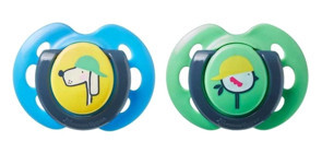 Tommee Tippee Fun Style 0-6 Ay 2'Li Mavi Emzik