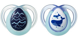 Tommee Tippee Night Time 2'Li 0-6 Ay 2'Li Mavi Emzik