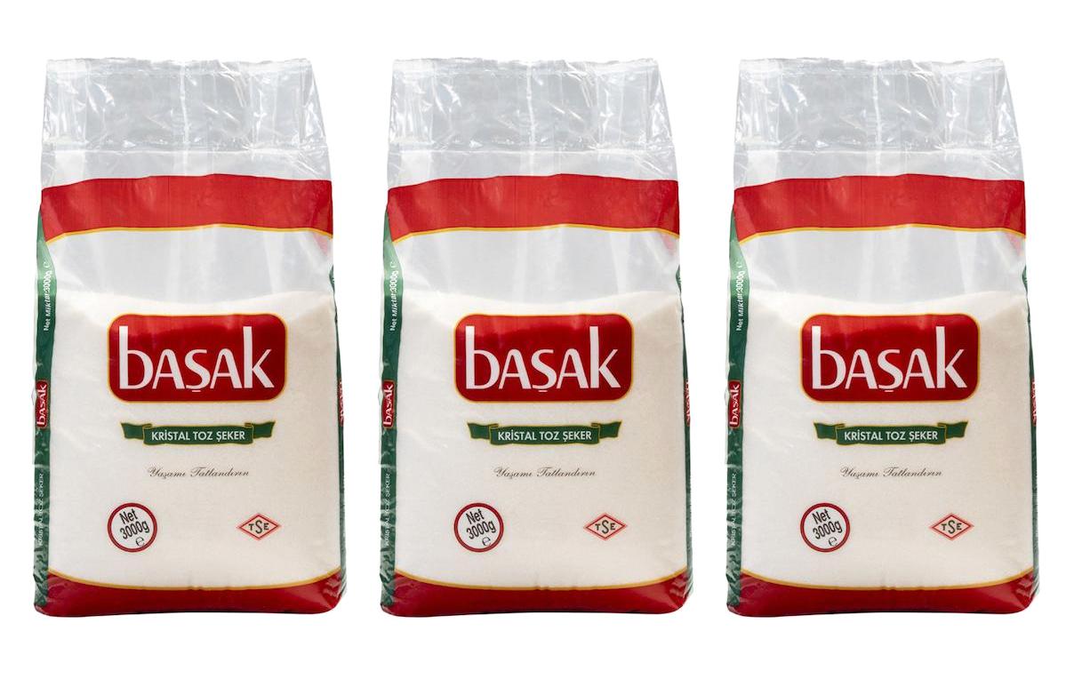 Başak Toz Şeker 3x3 kg