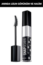 Maybelline New York Snapscara Hacim Veren Pitch Black Maskara