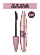 Maybelline New York Lash Sensational Full Fan Effect Hacim Veren Burgundy Brown Maskara