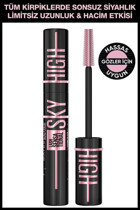 Maybelline New York Lash Sensational Sky High Cosmic Hacim Veren Cosmic Black Maskara