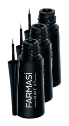 Farmasi Deep Look Mat Siyah Kalın Uçlu Likit Eyeliner 3 Adet