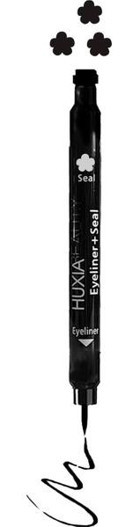 Huxia Beauty Çift Taraflı Mat Siyah İnce-Desenli Uç Likit Eyeliner