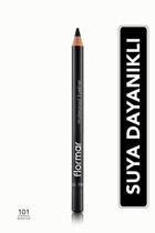 Flormar No:101 Suya Dayanıklı Mat Siyah Kalıcı Kalın Uçlu Kalem Eyeliner