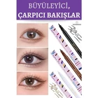 Lovendas Suya Dayanıklı Mat Siyah Kalıcı İnce Uçlu Likit Eyeliner
