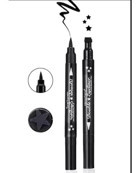 Mew Form Life No:194 Çift Taraflı Suya Dayanıklı Siyah Kalın Uçlu Kalem Eyeliner