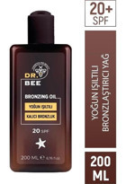 Dr.Bee 20 Faktör Vücut İçin Bronzlaştırıcı Yağ 200 ml