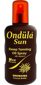 Ondüla Sun Sun Vücut İçin Bronzlaştırıcı Yağ 200 ml
