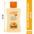 Eda Taşpınar 20 Faktör Vücut İçin Bronzlaştırıcı Krem 50 ml