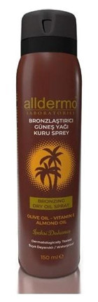 Alldermo Vücut İçin Bronzlaştırıcı Yağ 150 ml