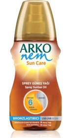 Arko Vücut İçin Bronzlaştırıcı Yağ 150 ml