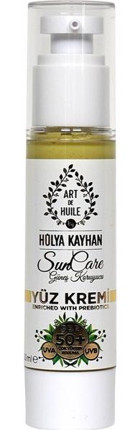 Art De Huile 50 Faktör Yüz İçin Bronzlaştırıcı Krem 50 ml