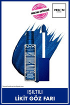 Nyx Ultimate Glow Shots 21 Blueberry Bank Likit Mat Tekli Far