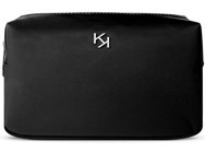 Kiko Milano Beauty Case Big Siyah Düz Naylon Makyaj Çantası