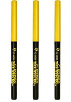 Maybelline New York Colossal Kajal Liner Asansörlü Mat Siyah Göz Kalemi 3 Adet