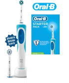 Oral-B Starter Pack U Şarjlı Yetişkin Diş Fırçası Beyaz-Mavi