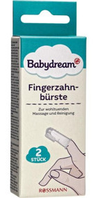 Rossmann Babydream Ekstra Yumuşak Parmak Manuel Bebek Diş Fırçası Şeffaf