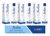Selin Buz Ferahlığı Kolonya 3x400 ml