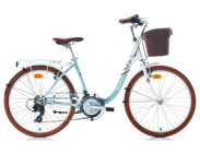 Bianchi Carmen 24 Jant 21 Vites Şehir / Tur Bisikleti Turkuaz