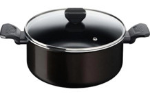 Tefal 1x Simplyclean 24 cm Titanyum Derin Tencere